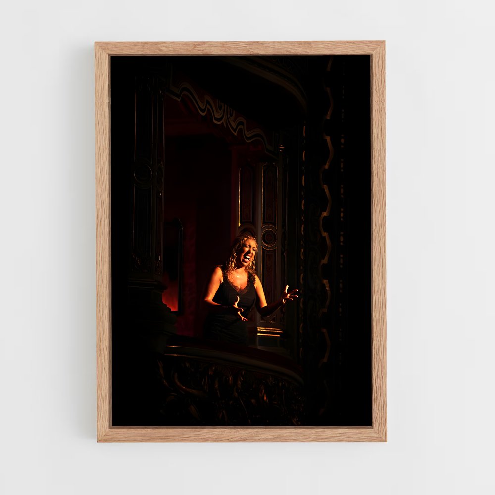 Poster Miroir de Flamenco – affiche Danse (vue 4)